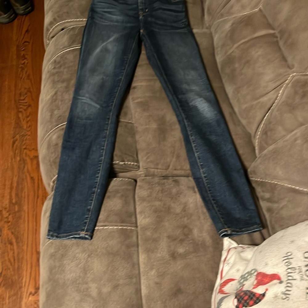 Madewell Blue Skinny Jeans